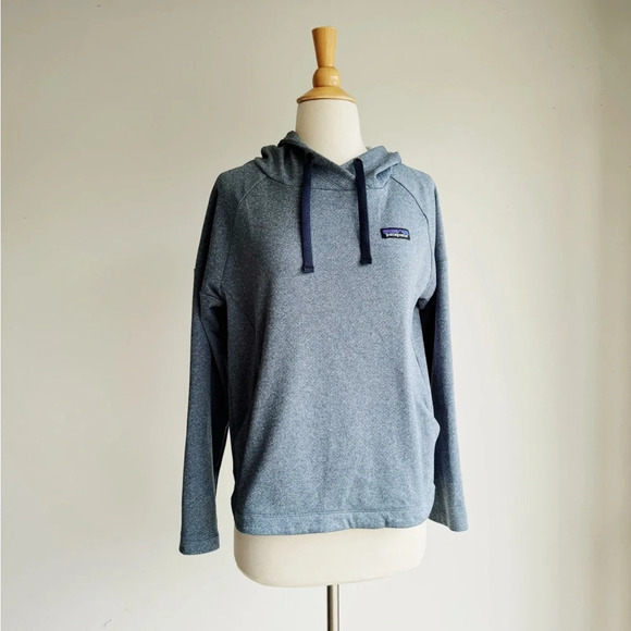 Patagonia Quiet Ride Hooded Sweatshirt | Lightweight Performance Hoody | Size S - Picture 2 of 7